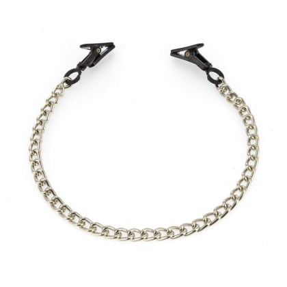 Kunststoff-Nippelklemmen mit Kette Kunststoff-Nippelklemmen mit Kette