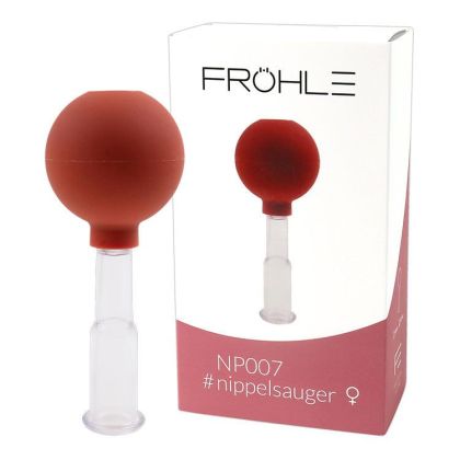 Fröhle: NP007 SOLID Nippelsauger, rot/transparent (35mm) Fröhle: NP007 SOLID Nippelsauger, rot/transparent (35mm)