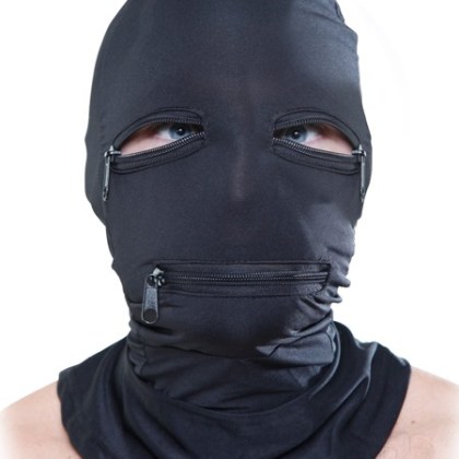 Fetish Fantasy: Kopfmaske mit Reißverschlüssen Fetish Fantasy: Kopfmaske mit Reißverschlüssen