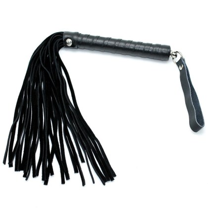 Leder-Peitsche, schwarz Leder-Peitsche, schwarz
