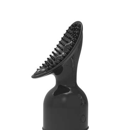 Power Wand Petal Teaser: Vibratoraufsatz, schwarz Power Wand Petal Teaser: Vibratoraufsatz, schwarz