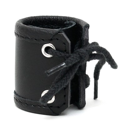 Leder-Hodenstretcher 5cm, schwarz Leder-Hodenstretcher 5cm, schwarz