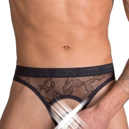 Eros Veneziani Adamo: Funktionsstring, schwarz (S/M) Eros Veneziani Adamo: Funktionsstring, schwarz (S/M)