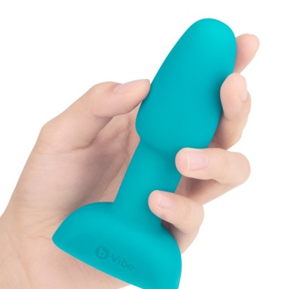 B-Vibe Rimming Petite Remote Control Plug: Vibro-Plug, türkis B-Vibe Rimming Petite Remote Control Plug: Vibro-Plug, türkis