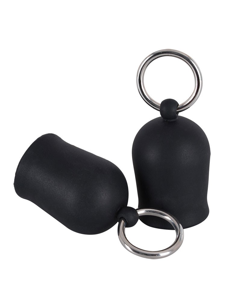 Black Velvets: Nippelsauger, schwarz
