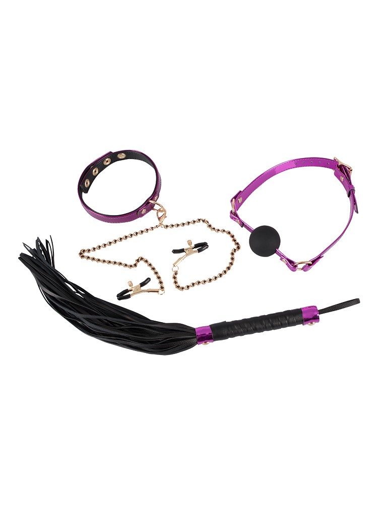 Bad Kitty Fetish Kit: 3-teiliges Fetisch-Set, schwarz