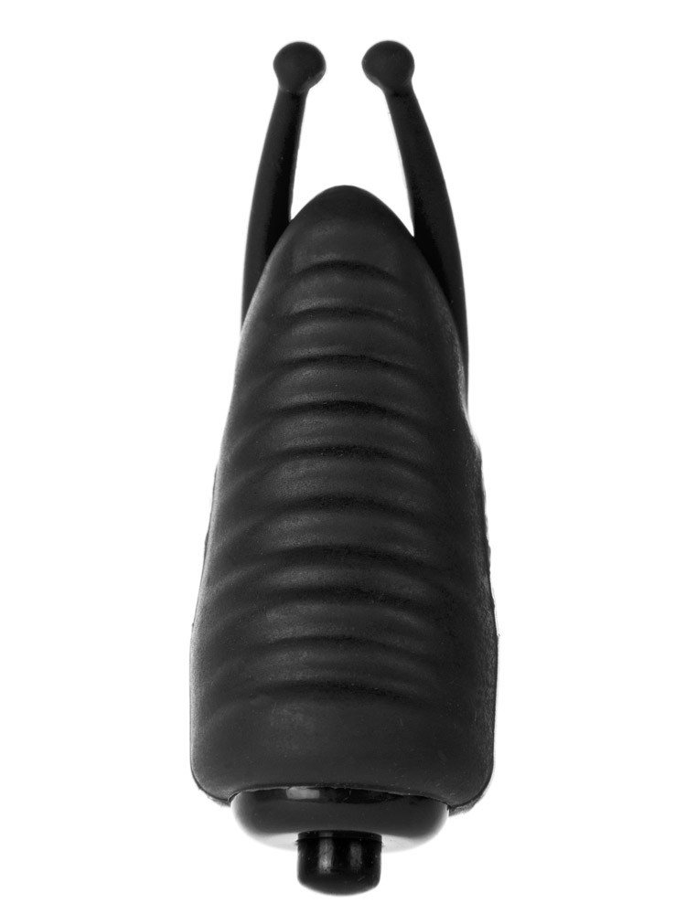 Power Bee: Fingervibrator, schwarz