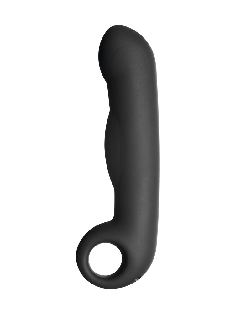 ElectraStim Silicone Noir Ovid: Elektro-Dildo, schwarz