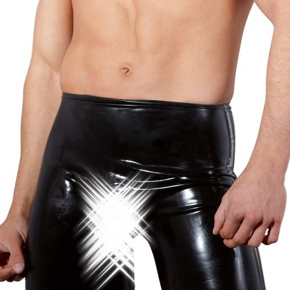 Latex-Ouvertpant, schwarz (XL) Latex-Ouvertpant, schwarz (XL)