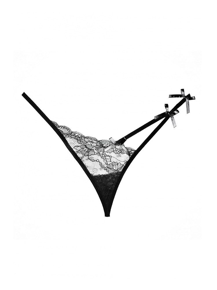Adore Pixie: G-String, schwarz (One Size)