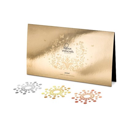 Bijoux Indiscrets Mimi Temporary Tattoo: Bodysticker 3er Pack, metallic Bijoux Indiscrets Mimi Temporary Tattoo: Bodysticker 3er Pack, metallic