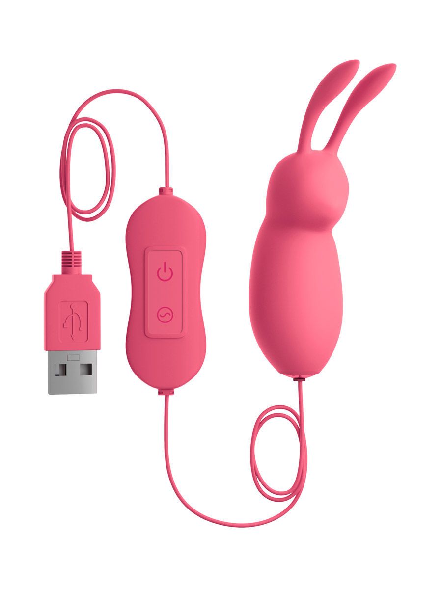 #Cute OMG! Vibrating Bullet: Vibro-Bullet mit Hasenohren, pink
