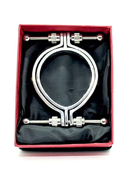 Black Label Stainless Steel Pussy Clamp 2.0: Edelstahl-Schamlippenklemme