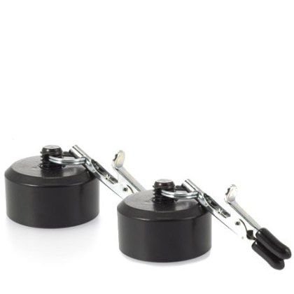 Nippelklemmen mit Zylindergewicht (2x 200g) Nippelklemmen mit Zylindergewicht (2x 200g)