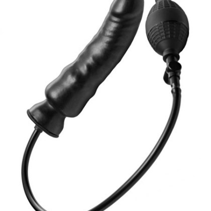 Master Series Renegade Inflatable Dildo: Dildo mit Pumpe, schwarz Master Series Renegade Inflatable Dildo: Dildo mit Pumpe, schwarz