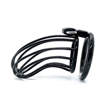 Black Label Stainless Steel Black Chastity Outlined: Edelstahl-Peniskäfig, sc... (45mm) Black Label Stainless Steel Black Chastity Outlined: Edelstahl-Peniskäfig, sc... (45mm)