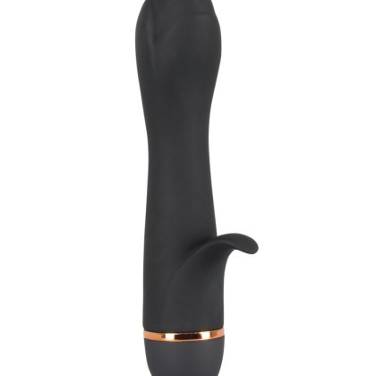 Bendy Tulip: Bunny-Vibrator, schwarz Bendy Tulip: Bunny-Vibrator, schwarz