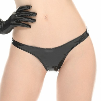 Patrice Catanzaro Rocker: Lack-String, schwarz (M) Patrice Catanzaro Rocker: Lack-String, schwarz (M)