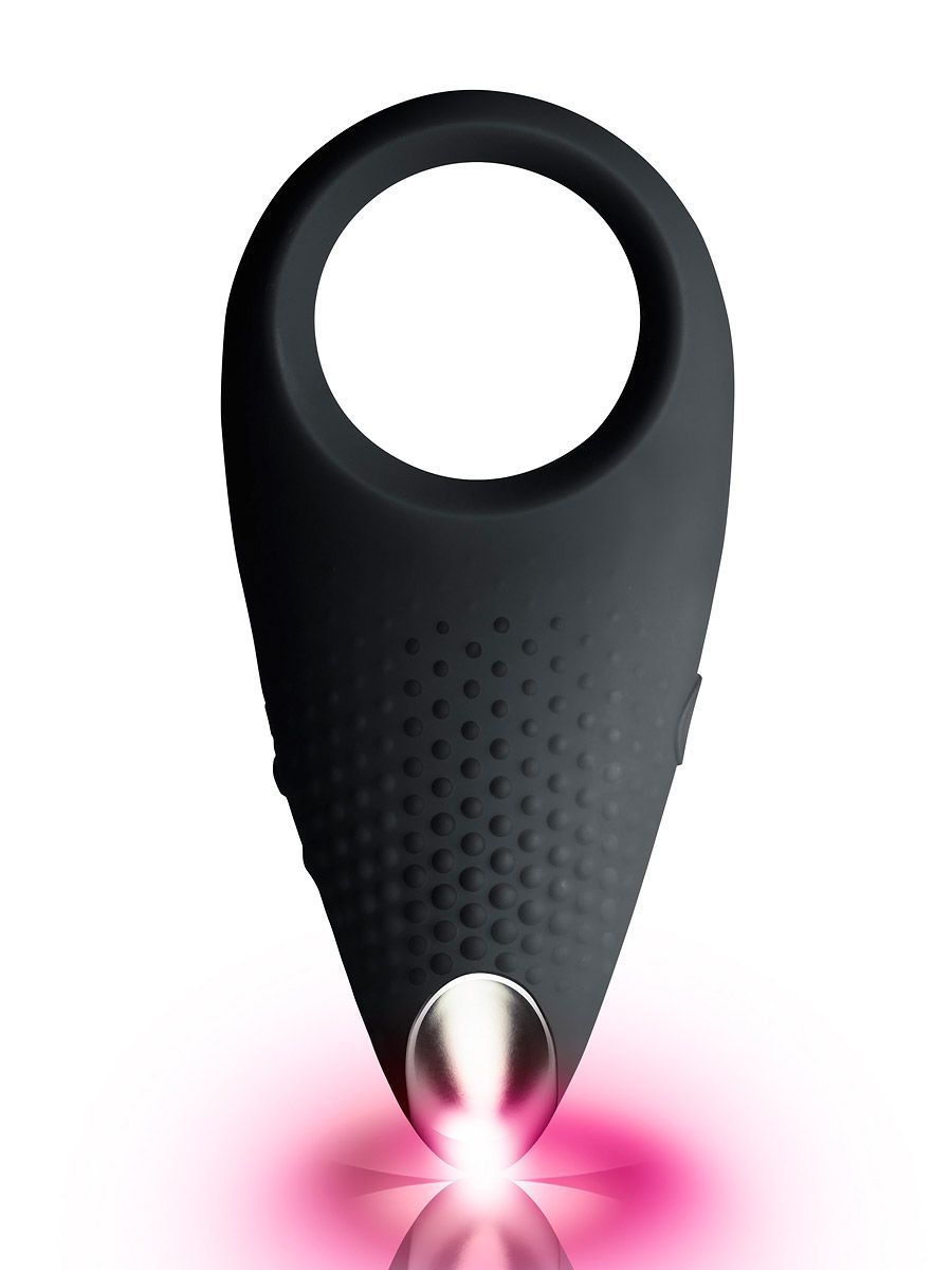 Rocks-Off Empower Couples Stimulator: Vibro-Penisring, schwarz