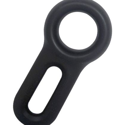 BRUTUS Spanner: Penis- und Hodenring, schwarz BRUTUS Spanner: Penis- und Hodenring, schwarz