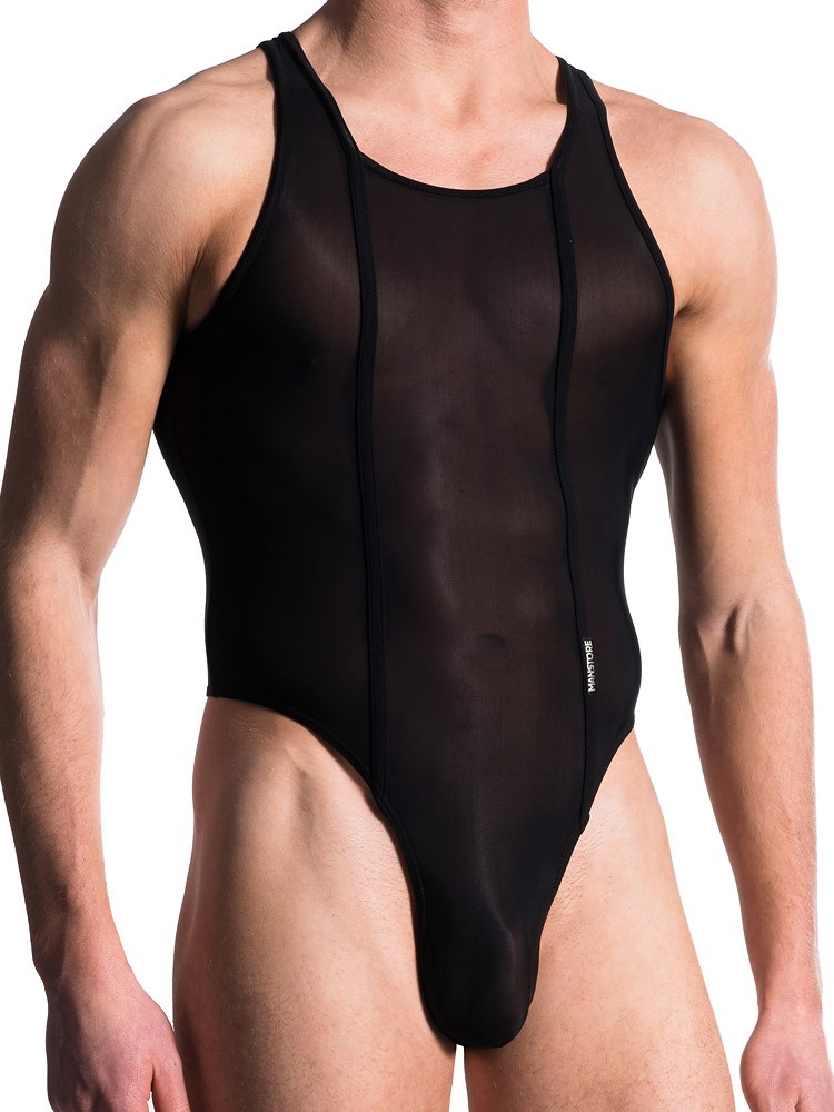 MANSTORE M101: String Body, schwarz (XXL)
