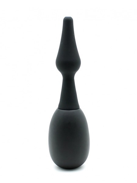 Silikon-Intimdusche glatt, schwarz