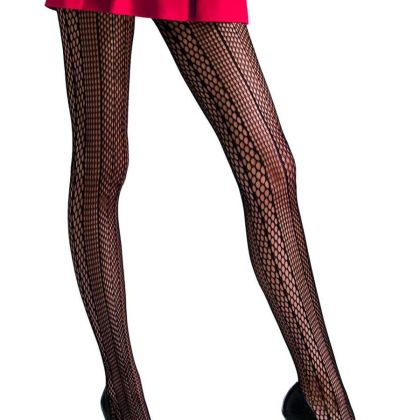 Passion TI043: Netz-Strumpfhose, schwarz (L/XL) Passion TI043: Netz-Strumpfhose, schwarz (L/XL)