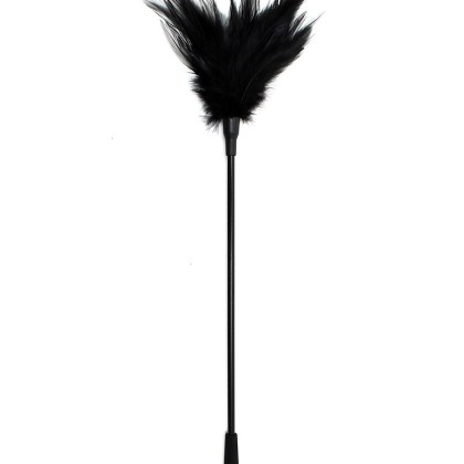 Feather Tickler: Federstab, schwarz Feather Tickler: Federstab, schwarz