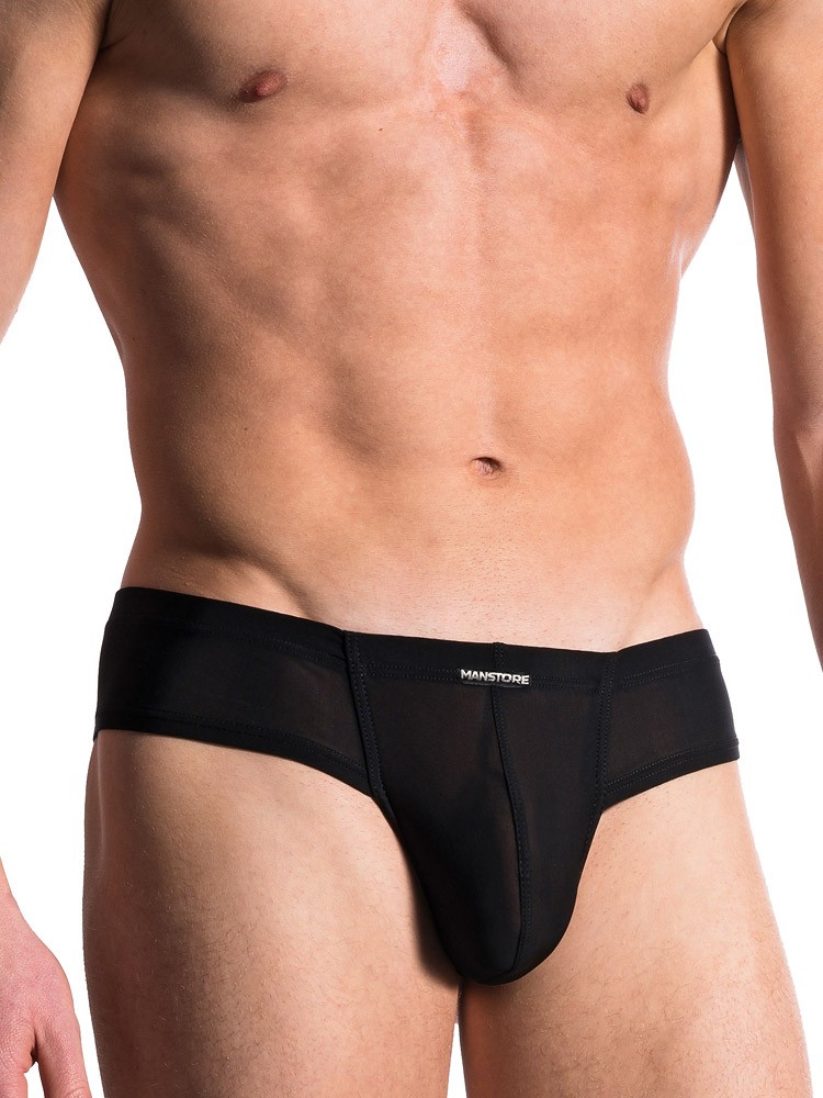MANSTORE M101: Cheeky Brief, schwarz (L)