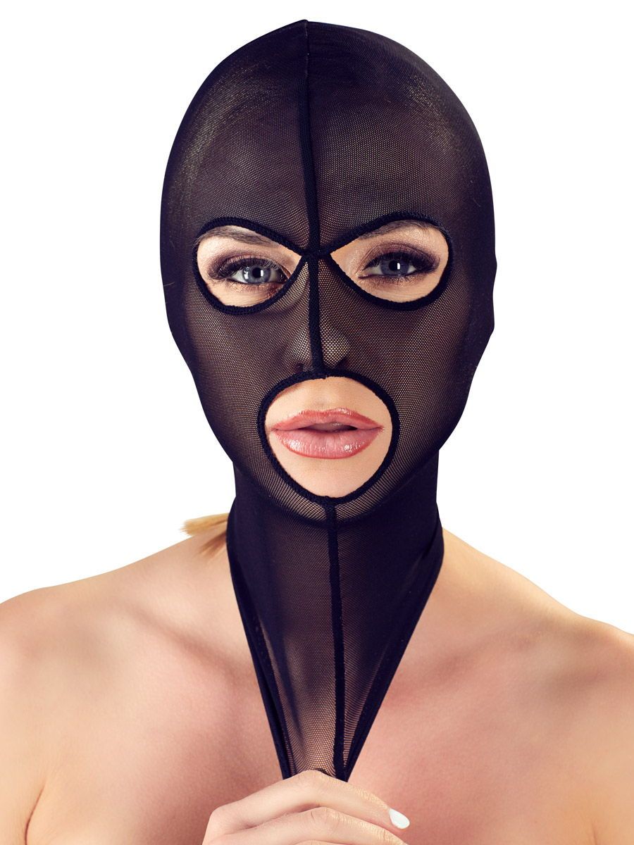 Bad Kitty: Kopfmaske Powernet, schwarz