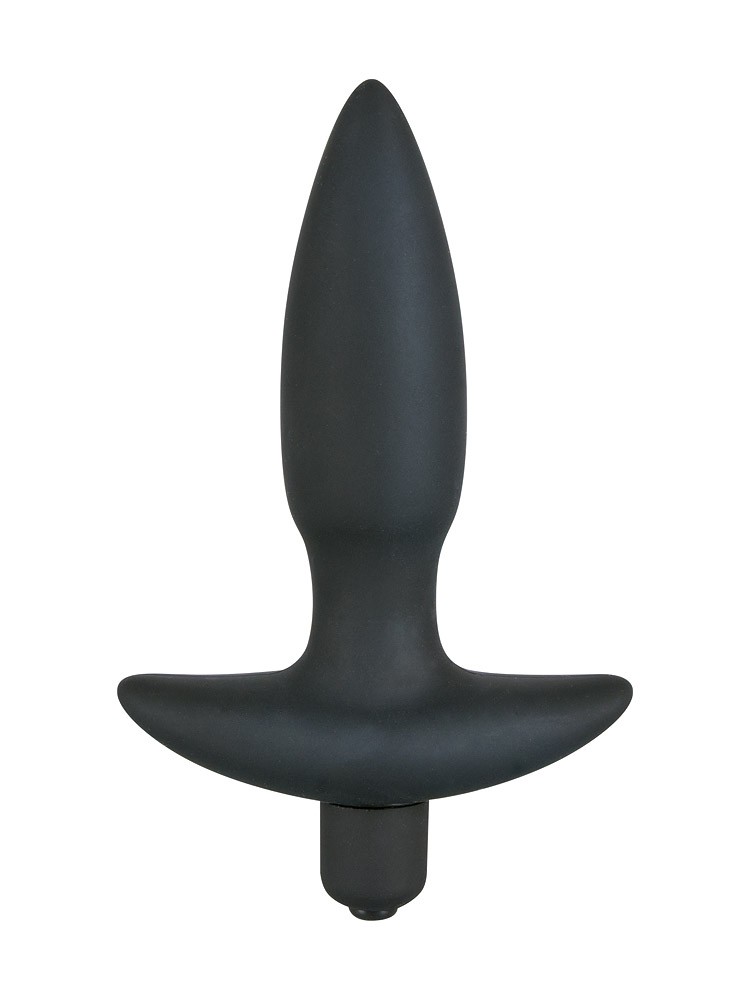 Black Velvets Vibrating Small: Vibro-Analplug, schwarz