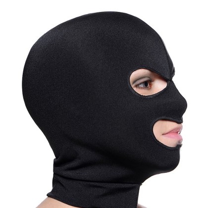 Master Series Facade Hood with Eye and Mouth Hole: Maske, schwarz Master Series Facade Hood with Eye and Mouth Hole: Maske, schwarz