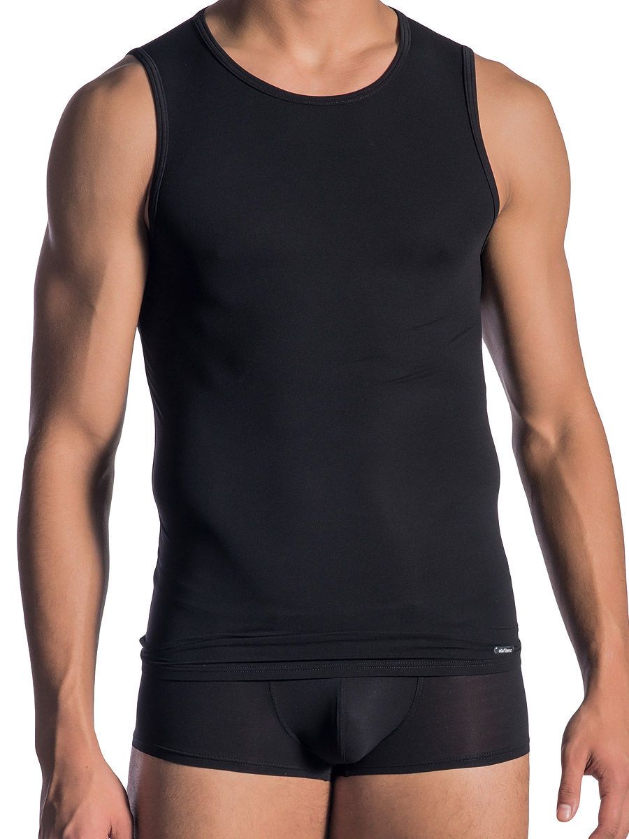 Olaf Benz RED0965: Phantom Tanktop, schwarz (M)