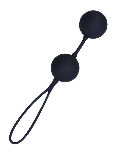 Black Velvets Balls: Liebeskugeln, schwarz