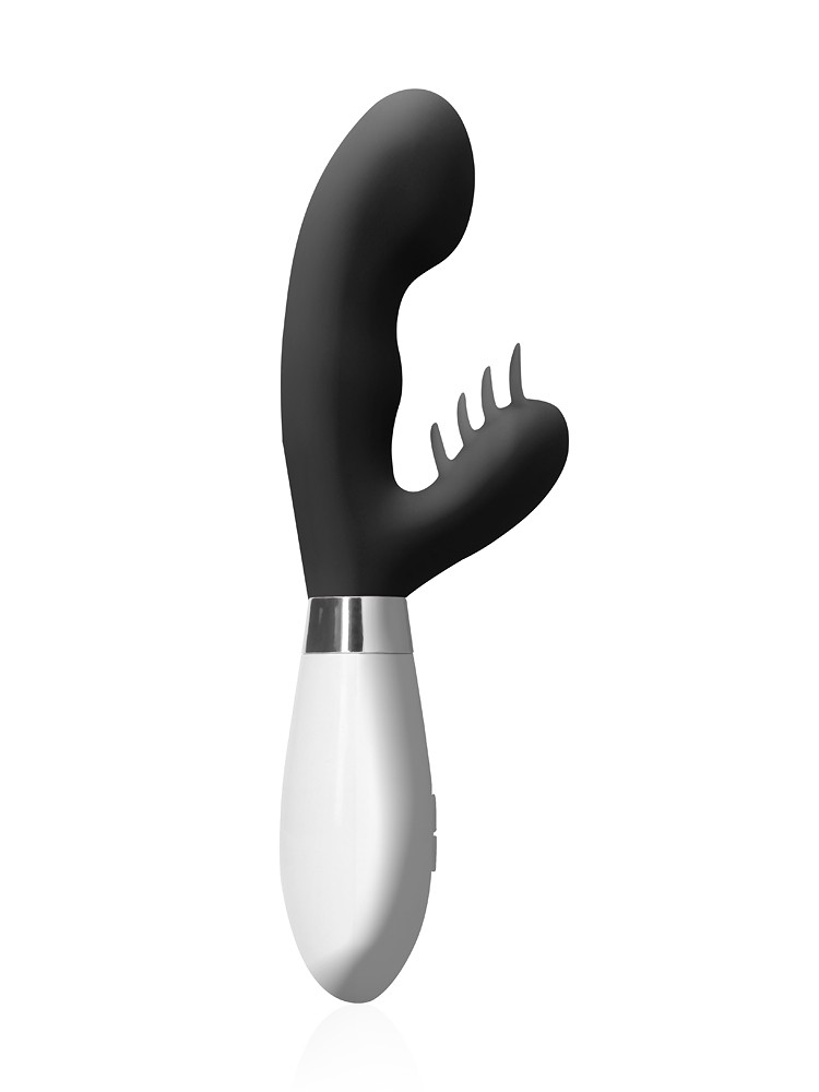 Luna Ares: Bunny-Vibrator, schwarz