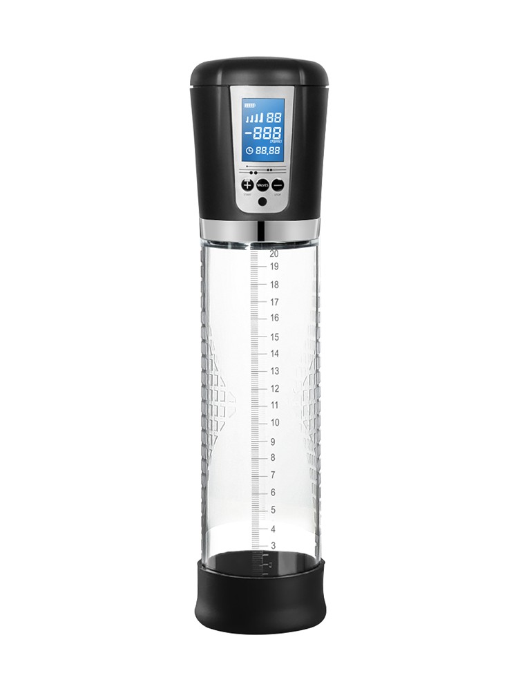 Pumped Premium Rechargeable Automatic LED Pump: Penispumpe, transparent