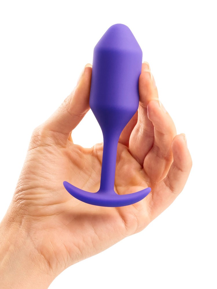 B-Vibe Snug Plug 2: Analplug, lila