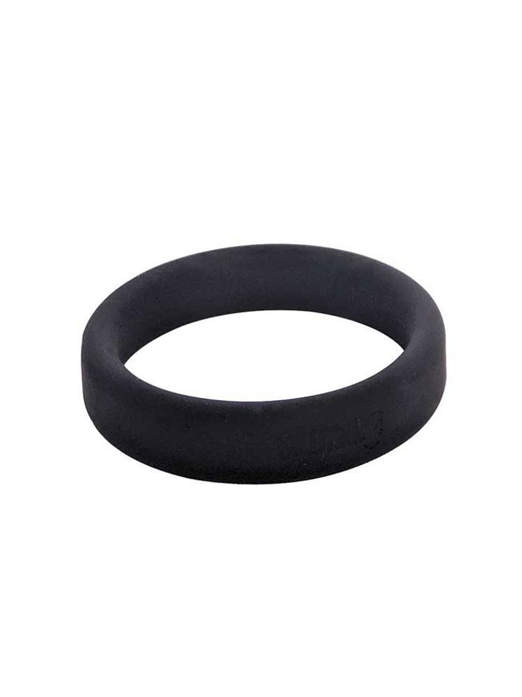 BRUTUS Flat Slick: Penisring, schwarz (40mm)