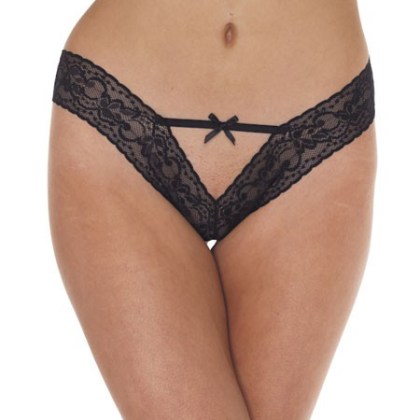 Tanga: Jenna, schwarz (One Size) Tanga: Jenna, schwarz (One Size)