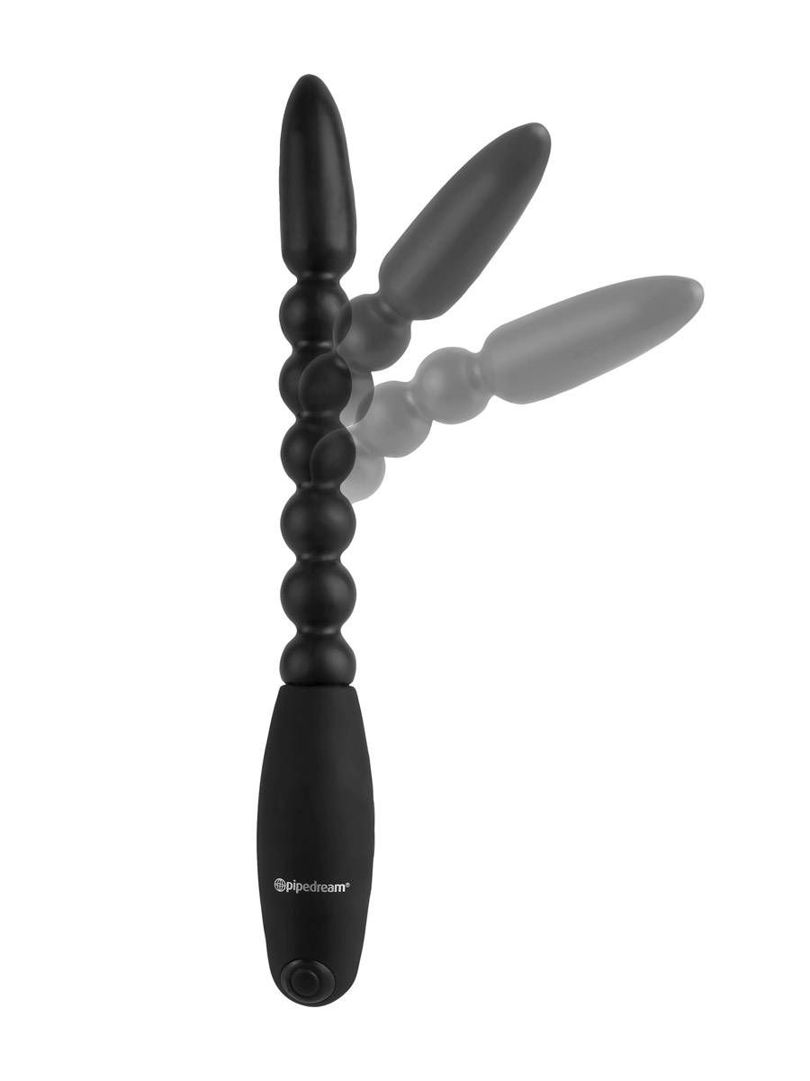 Anal Fantasy Flexa-Pleaser Power Beads: Analvibrator, schwarz