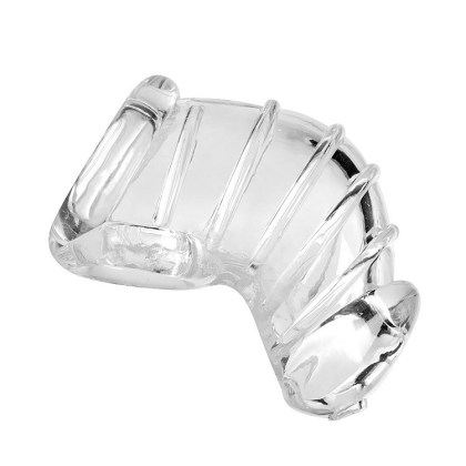 Master Series Detained Soft Body Chasity Cage: Peniskäfig, transparent Master Series Detained Soft Body Chasity Cage: Peniskäfig, transparent