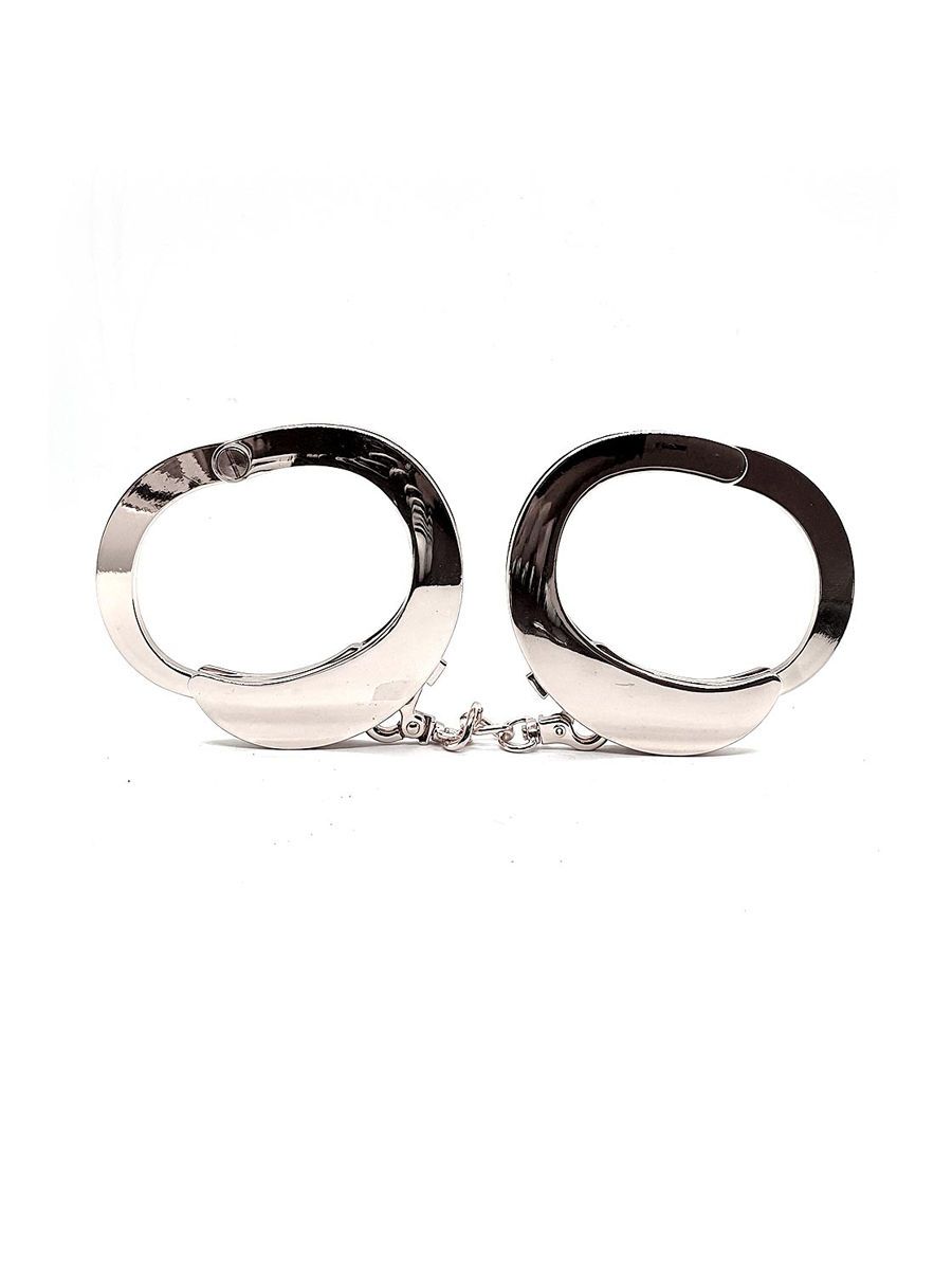 Roomfun UFO Handcuffs: Handschellen, silber poliert