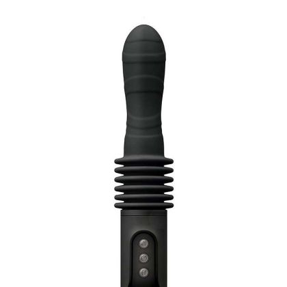 Renegade Deep Stroker: Stoßender Vibrator, schwarz Renegade Deep Stroker: Stoßender Vibrator, schwarz