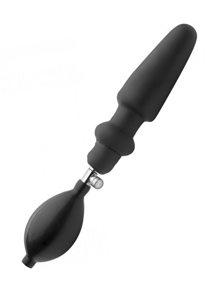 Master Series Expander Inflatable Anal Plug: Analplug mit Pumpe, schwarz