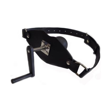 Black Label The Killer Ball Gag: Leder-Knebel mit Silikon-Ballknebel, schwarz Black Label The Killer Ball Gag: Leder-Knebel mit Silikon-Ballknebel, schwarz