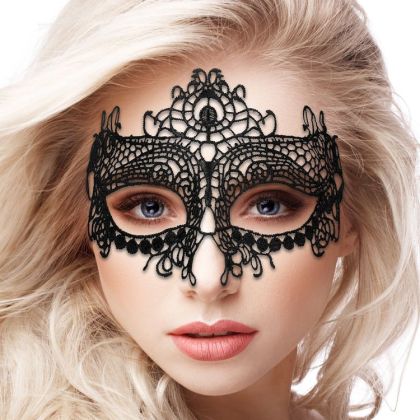 Ouch! Maske: Queen Black Lace, schwarz Ouch! Maske: Queen Black Lace, schwarz