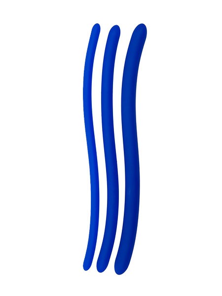 Silikon-Dilator-Set, blau