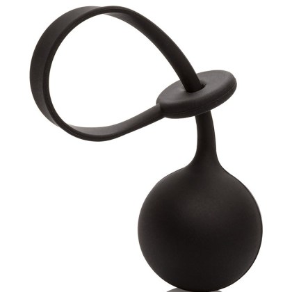Weighted Lasso Ring: Penisschlaufe mit Gewicht, schwarz Weighted Lasso Ring: Penisschlaufe mit Gewicht, schwarz