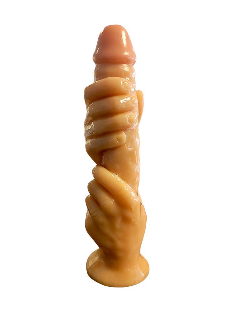 Massive The 2 Fisted Grip: Cock-In-Hands Dildo, haut