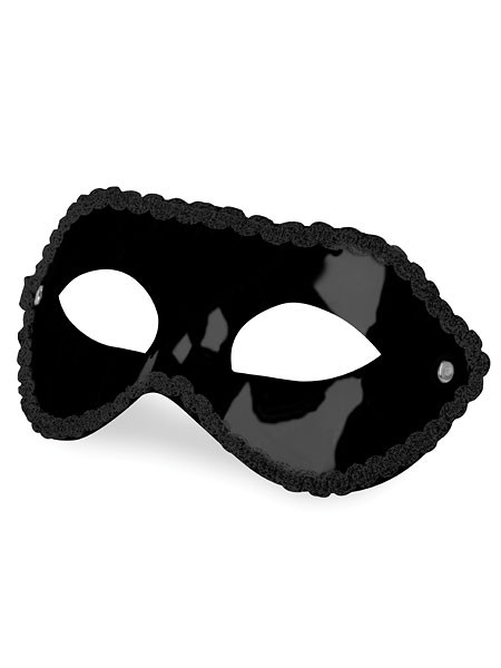 Ouch! Partymaske, schwarz